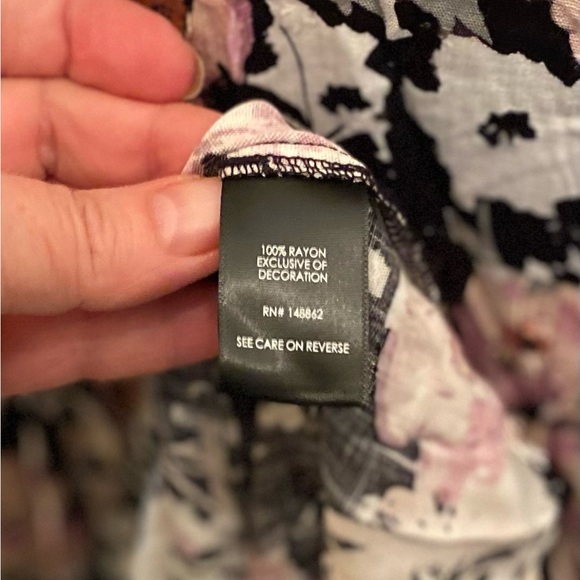 Torrid Floral Print Dress plus size - Picture 8 of 8